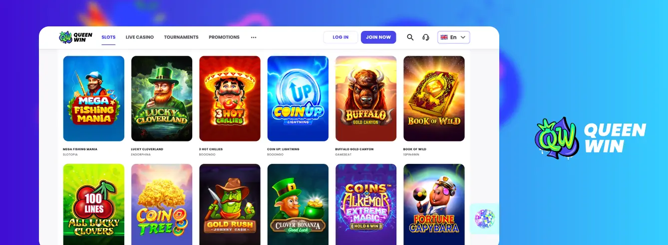 Queen Win Casino Games