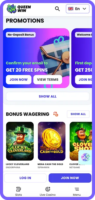 QueenWin Casino App